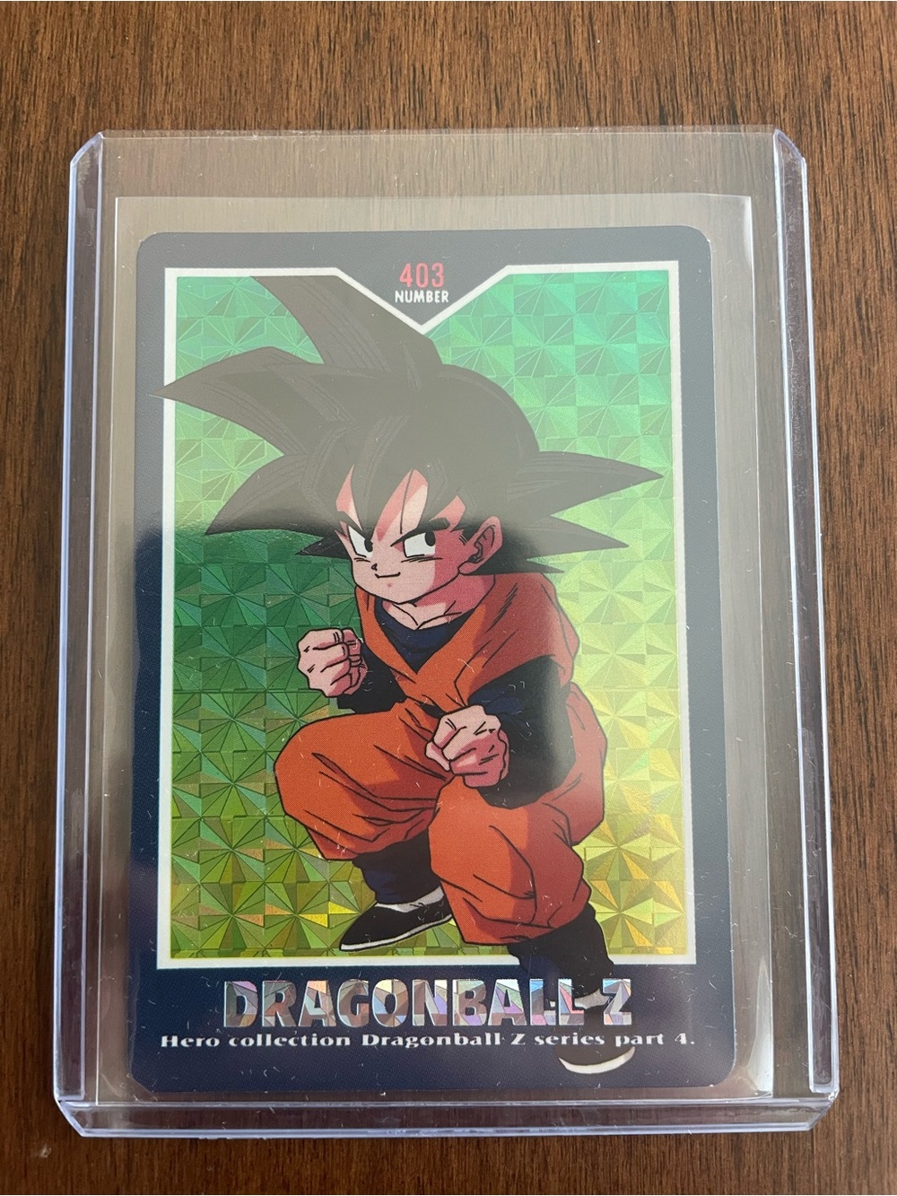 1995 Dragon Ball Z Holographic Trading Cards - 4 Card Lot - Picture 4 of 5